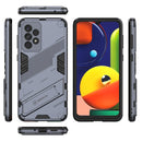 For Samsung Galaxy A33 5G Punk Armor 2 in 1 PC + TPU Shockproof Phone Case with Invisible Holder(Gray)