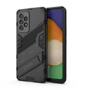 For Samsung Galaxy A53 5G Punk Armor 2 in 1 PC + TPU Shockproof Phone Case with Invisible Holder(Black)