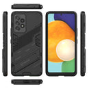 For Samsung Galaxy A53 5G Punk Armor 2 in 1 PC + TPU Shockproof Phone Case with Invisible Holder(Black)