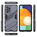 For Samsung Galaxy A53 5G Punk Armor 2 in 1 PC + TPU Shockproof Phone Case with Invisible Holder(Gray)