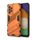For Samsung Galaxy A53 5G Punk Armor 2 in 1 PC + TPU Shockproof Phone Case with Invisible Holder(Orange)