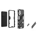 For Samsung Galaxy A53 5G Punk Armor 2 in 1 PC + TPU Shockproof Phone Case with Invisible Holder(Orange)