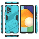 For Samsung Galaxy A53 5G Punk Armor 2 in 1 PC + TPU Shockproof Phone Case with Invisible Holder(Blue)