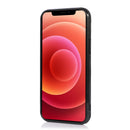 Three-fold Leather Phone Case with Card Slot & Wallet & Holder For iPhone 13 mini(Black)