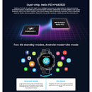 KOSPET Optimus 2 4GB+64GB 13 Million Rotating Camera Android Smart Watch Phone(Black)
