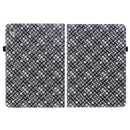 For Lenovo Tab M8 HD TB-8505F 8.0 Color Weave Leather Tablet Case with Holder(Black)
