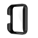 For Xiaomi Redmi Watch 2 Lite PC + Tempered Glass Watch Protective Case(Black)