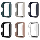For Xiaomi Redmi Watch 2 Lite PC + Tempered Glass Watch Protective Case (White)