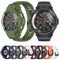 For Samsung Galaxy Watch4 Classic 42mm Carbon Fiber Sport Silicone Integrated Watch Band(Black)