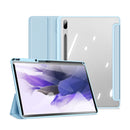 For Samsung Galaxy Tab S8 Plus/S7 Plus/S7 FE DUX DUCIS TOBY Series Horizontal Flip Tablet Case(Blue)
