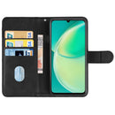 Leather Phone Case For Huawei nova Y60(Black)