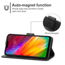 Leather Phone Case For LG G7 Fit(Black)