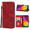 Leather Phone Case For LG G7 Fit(Red)