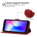 Leather Phone Case For Tecno Pop 2 F(Red)