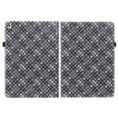 Color Weave Smart Leather Tablet Case For iPad 10.2 2019/Air 2019/10.5/10.2 2020/2021(Black)