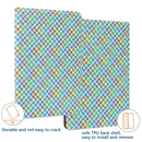 Color Weave Smart Leather Tablet Case For iPad mini 6(Rainbow)