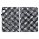 Color Weave Smart Leather Tablet Case For iPad mini 6(Black)