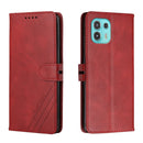 For Motorola Edge 20 Lite Cow Texture Leather Phone Case(Red)