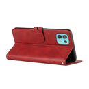 For Motorola Edge 20 Lite Cow Texture Leather Phone Case(Red)
