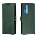 For Motorola Edge 20 Lite Cow Texture Leather Phone Case(Green)