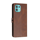For Motorola Edge 20 Lite Cow Texture Leather Phone Case(Brown)