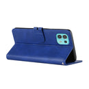For Motorola Edge 20 Lite Cow Texture Leather Phone Case(Blue)