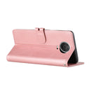 For Nokia G10 / G20 / G30 Cow Texture Leather Phone Case(Rose Gold)
