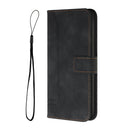For Motorola Moto G31 / G41 Rear Fingerprint Retro Skin Feel TPU + PU Leather Phone Case(Black)