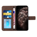 For Motorola Moto G31 / G41 Rear Fingerprint Retro Skin Feel TPU + PU Leather Phone Case(Coffee)