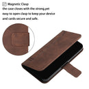 For Motorola Moto G31 / G41 Rear Fingerprint Retro Skin Feel TPU + PU Leather Phone Case(Coffee)
