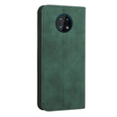 For Nokia G50 Skin Feel Magnetic S-type Leather Phone Case(Green)