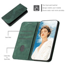 For Nokia G50 Skin Feel Magnetic S-type Leather Phone Case(Green)