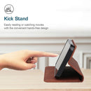 For Samsung Galaxy A03 164mm Skin Feel Magnetic S-type Leather Phone Case(Brown)