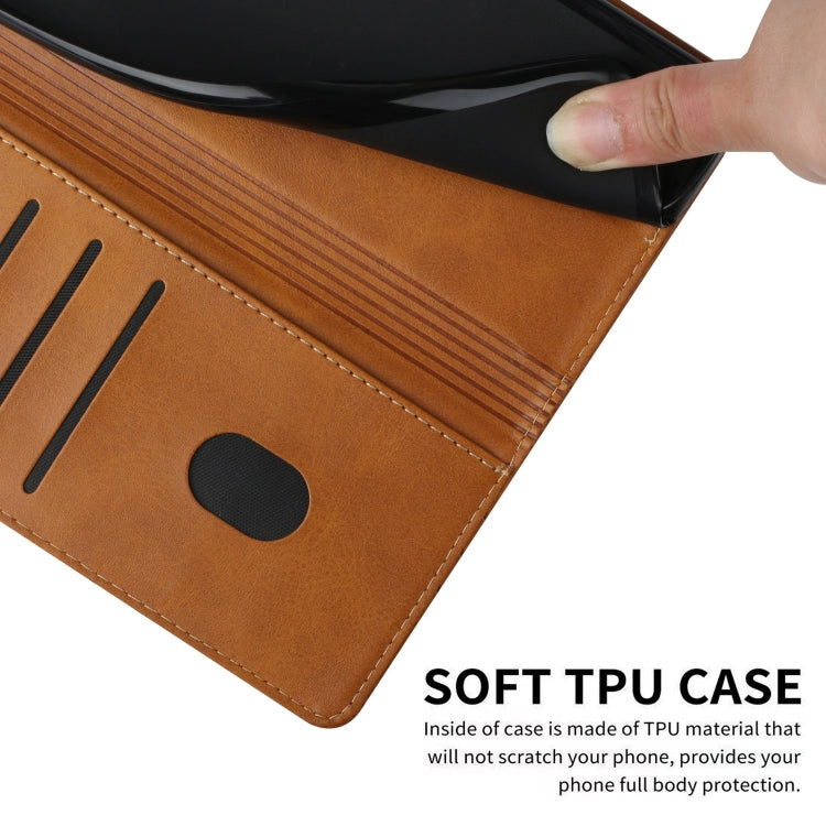 For Samsung Galaxy A03 164mm Version Cow Texture Leather Phone Case(Yellow)