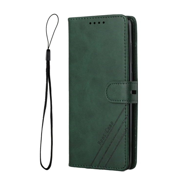 For Samsung Galaxy A03 164mm Version Cow Texture Leather Phone Case(Green)