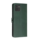 For Samsung Galaxy A03 164mm Version Cow Texture Leather Phone Case(Green)