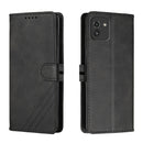 For Samsung Galaxy A03 164mm Version Cow Texture Leather Phone Case(Black)