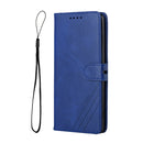 For Samsung Galaxy A03 164mm Version Cow Texture Leather Phone Case(Blue)