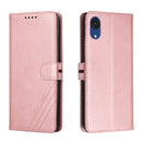 For Samsung Galaxy A03 Core Cow Texture Leather Phone Case(Rose Gold)