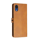 For Samsung Galaxy A03 Core Cow Texture Leather Phone Case(Yellow)