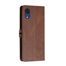 For Samsung Galaxy A03 Core Cow Texture Leather Phone Case(Brown)