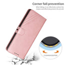 For Samsung Galaxy A13 4G Cow Texture Leather Phone Case(Rose Gold)