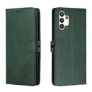 For Samsung Galaxy A13 4G Cow Texture Leather Phone Case(Green)