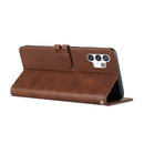 For Samsung Galaxy A13 4G Cow Texture Leather Phone Case(Brown)