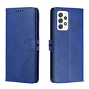 For Samsung Galaxy A53 5G Cow Texture Leather Phone Case(Blue)