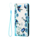 For Samsung Galaxy A13 4G Colored Drawing Leather Phone Case(Fantasy Butterfly)