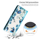 For Samsung Galaxy A13 4G Colored Drawing Leather Phone Case(Fantasy Butterfly)