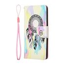 For Samsung Galaxy A13 4G Colored Drawing Leather Phone Case(Dreamcatcher)