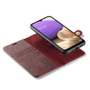 For Samsung Galaxy A33 5G DG.MING Crazy Horse Texture Detachable Magnetic Leather Phone Case(Red)