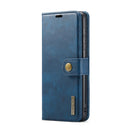 For Samsung Galaxy A33 5G DG.MING Crazy Horse Texture Detachable Magnetic Leather Phone Case(Blue)